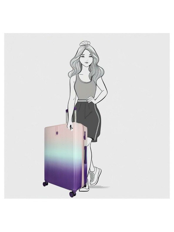 Enrico Benetti Reisekoffer Enrico Benetti Havana L Lila