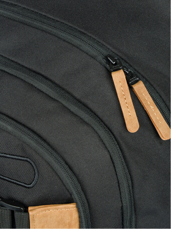 BAAGL  Grauer Schulrucksack Baagl Skate Darkness