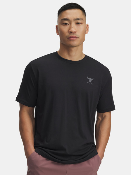 Under Armour Herren T-Shirt Under Armour UA Pjt Rck Simple Branded SS-BLK