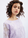 Orsay Hellviolette Damen-Blumenbluse ORSAY