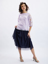 Orsay Hellviolette Damen-Blumenbluse ORSAY
