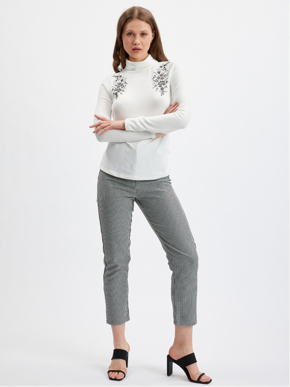 Orsay Weißer Damen-Rollkragenpullover ORSAY