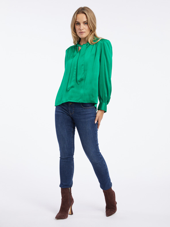 Orsay Grüne Damenbluse ORSAY