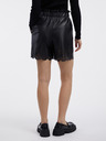 Orsay Schwarze Damen-Kunstleder-Shorts ORSAY