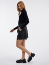 Orsay Schwarze Damen-Kunstleder-Shorts ORSAY