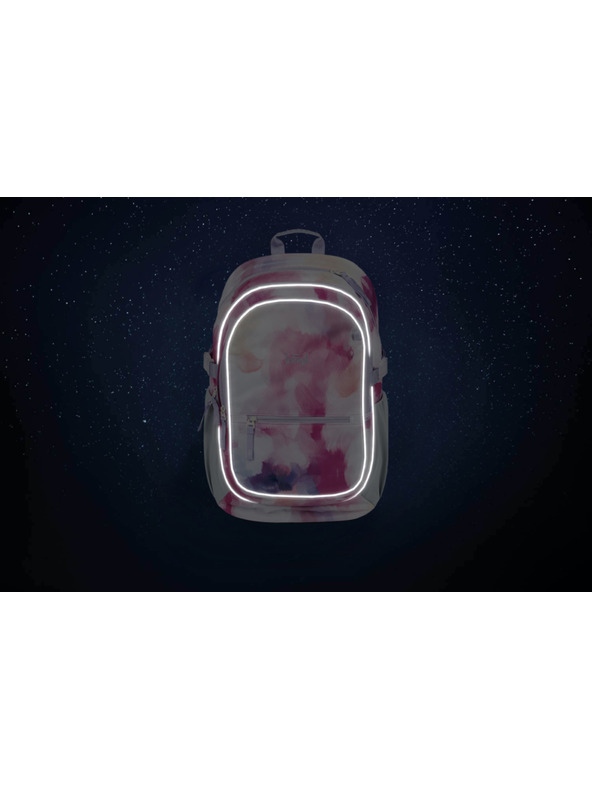 BAAGL  Pinkes Schulset - Rucksack, Mäppchen, Tasche Baagl Core Painting