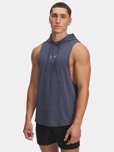 Under Armour Herren Sweatshirt Under Armour Pjt Rck Q3PO SL Hoodie-GRY