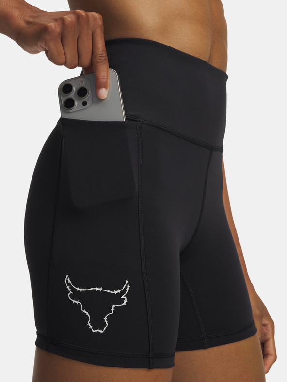 Under Armour Damen Shorts Under Armour Pjt Rck Middie Short-BLK