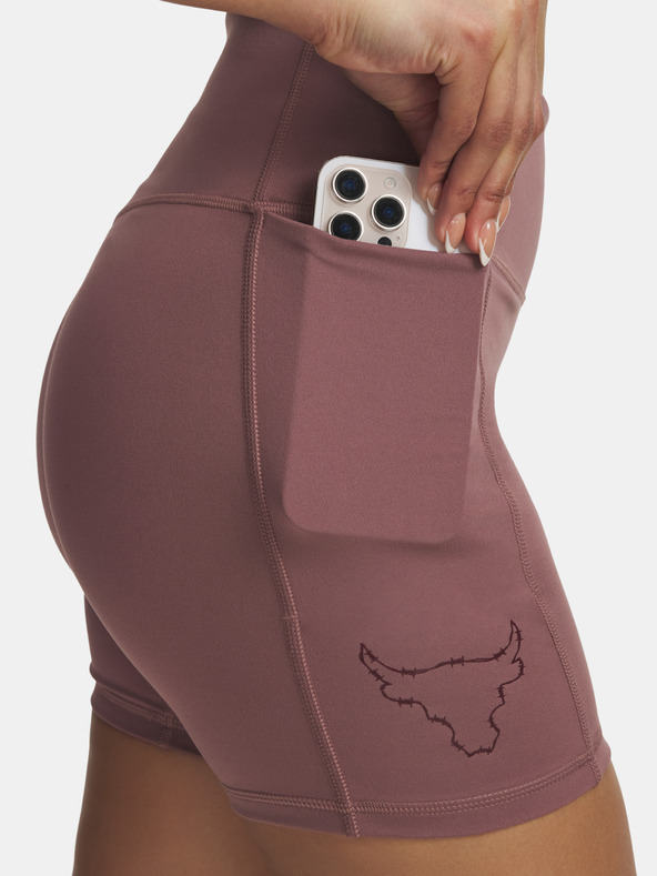 Under Armour Damen Shorts Under Armour Pjt Rck Middie Short-BRN