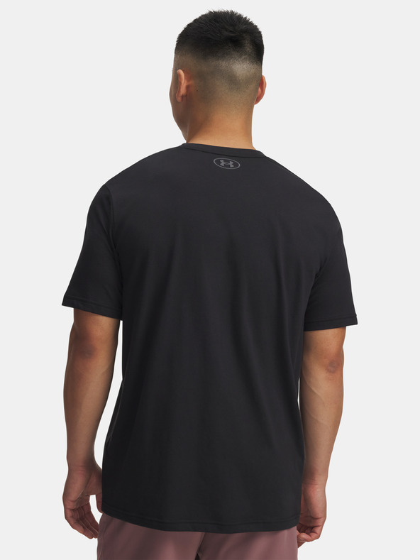 Under Armour Herren T-Shirt Under Armour UA Pjt Rck Simple Branded SS-BLK