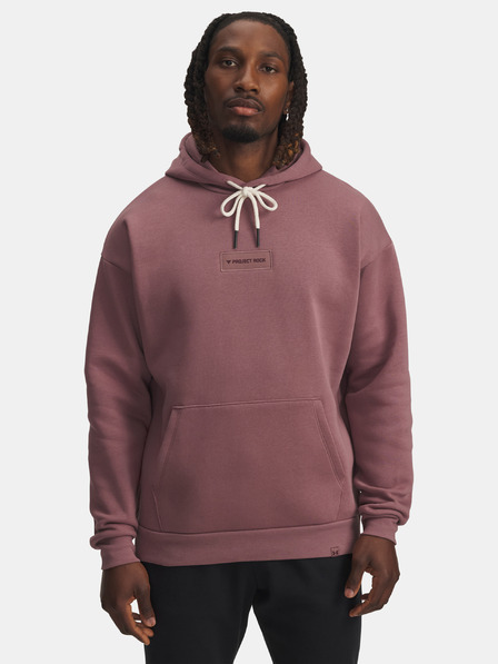 Under Armour Herren Sweatshirt Under Armour Pjt Rock Icon Hdy-MRN