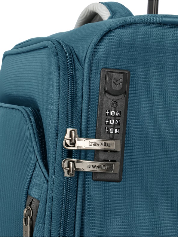 Travelite Reisekoffer Travelite Jetpack Max 4 Cabin Petrol