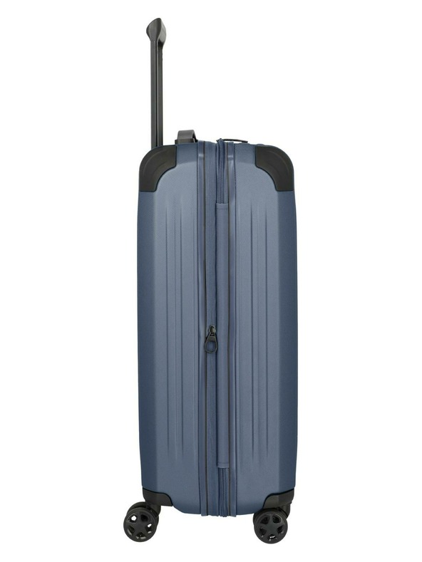 Travelite Reisekoffer Travelite Dynamiic M exp Denim blue