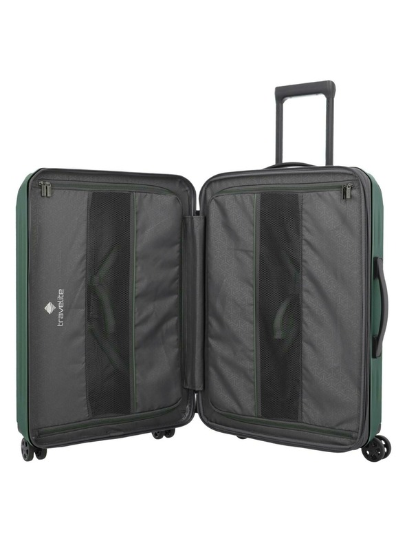 Travelite Reisekoffer Travelite Dynamiic M exp Green