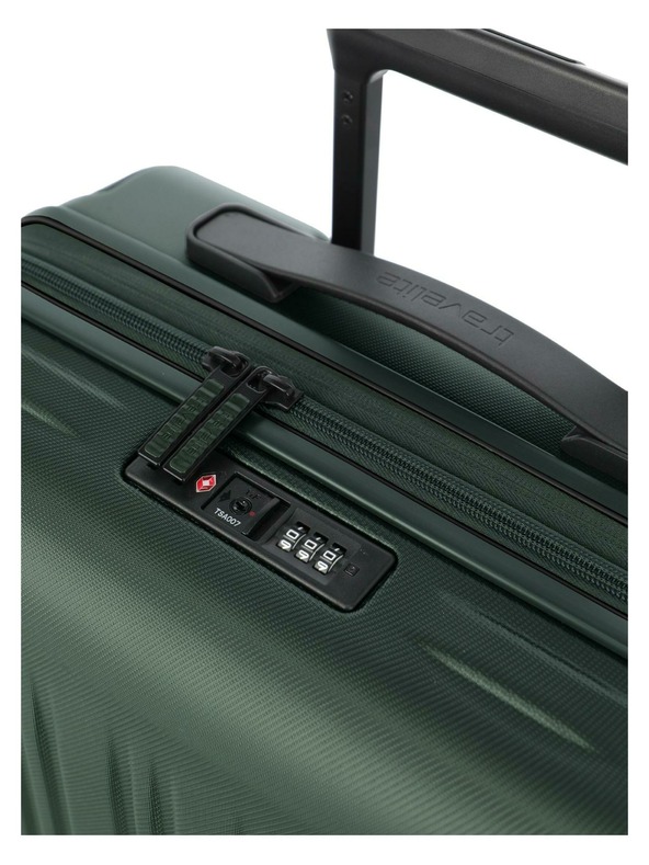Travelite Reisekoffer Travelite Dynamiic M exp Green