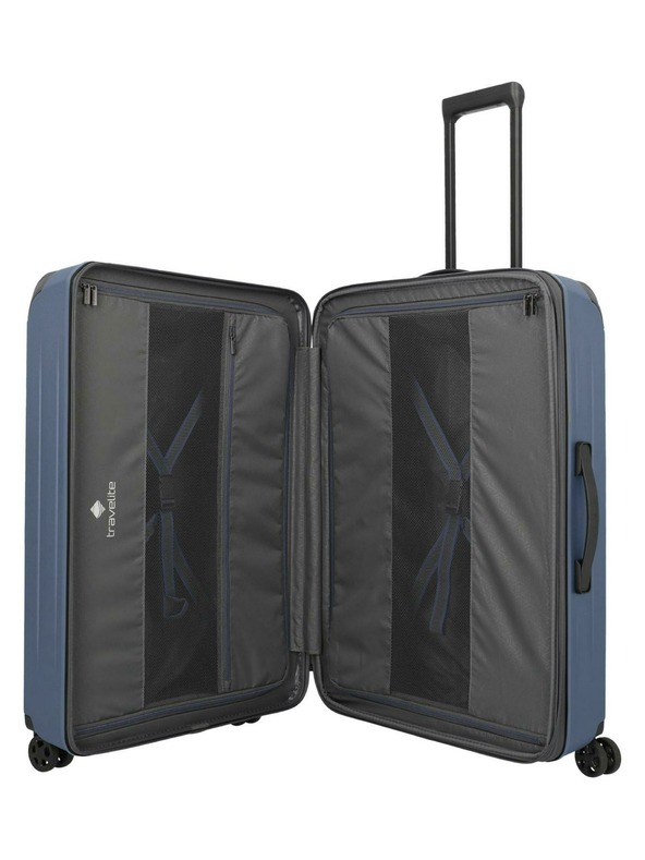 Travelite Reisekoffer Travelite Dynamiic L exp Denim blue