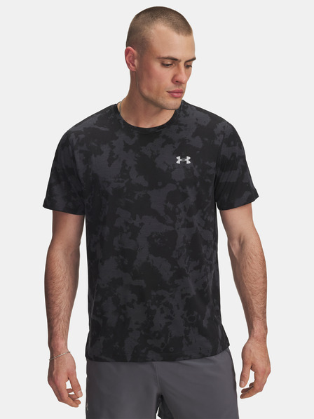 Under Armour Herren-T-Shirt Under Armour UA Launch Printed SS-GRY