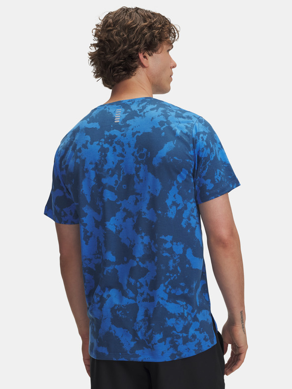 Under Armour Herren-T-Shirt Under Armour UA Launch Printed SS-BLU