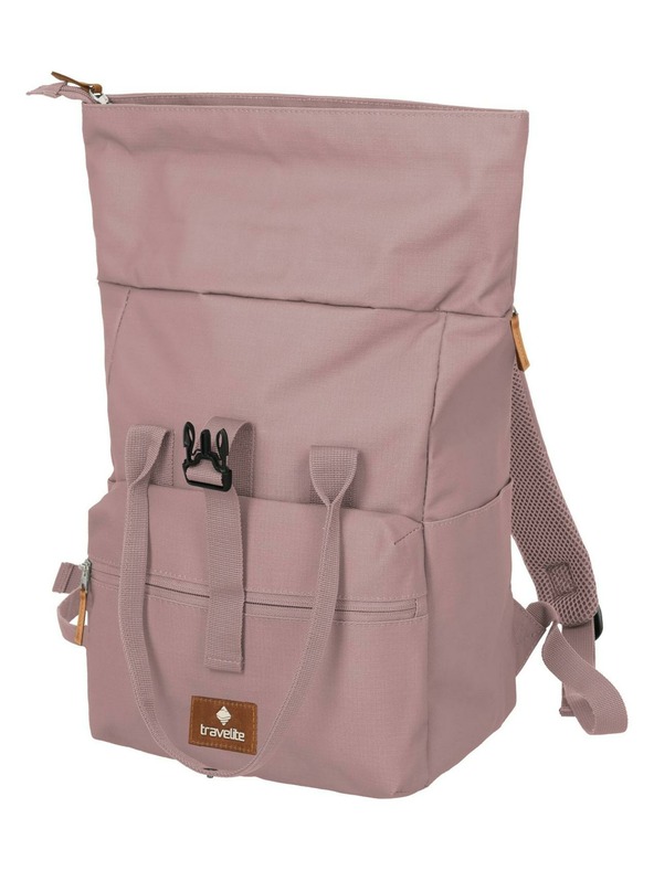 Travelite Rucksack Travelite Basics Short Handle Roll-up Smoky Rose