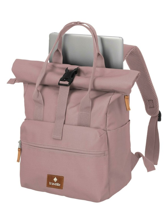 Travelite Rucksack Travelite Basics Short Handle Roll-up Smoky Rose