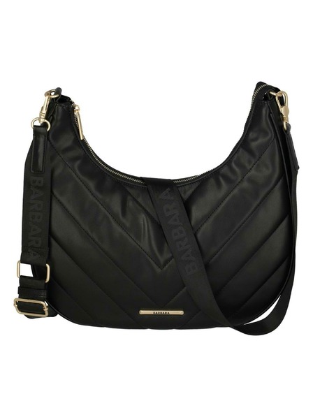 Travelite Handtasche Travelite BARBARA Cozy Hobo Bag Schwarz