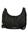 Travelite Handtasche Travelite BARBARA Cozy Hobo Bag Schwarz