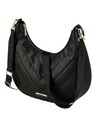 Travelite Handtasche Travelite BARBARA Cozy Hobo Bag Schwarz