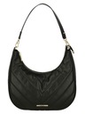 Travelite Handtasche Travelite BARBARA Cozy Hobo Bag Schwarz
