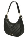 Travelite Handtasche Travelite BARBARA Cozy Hobo Bag Schwarz