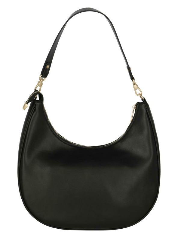 Travelite Handtasche Travelite BARBARA Cozy Hobo Bag Schwarz