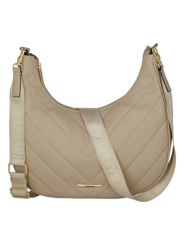 Travelite Handtasche Travelite BARBARA Cozy Hobo Bag Sand