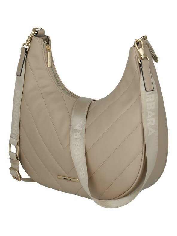 Travelite Handtasche Travelite BARBARA Cozy Hobo Bag Sand