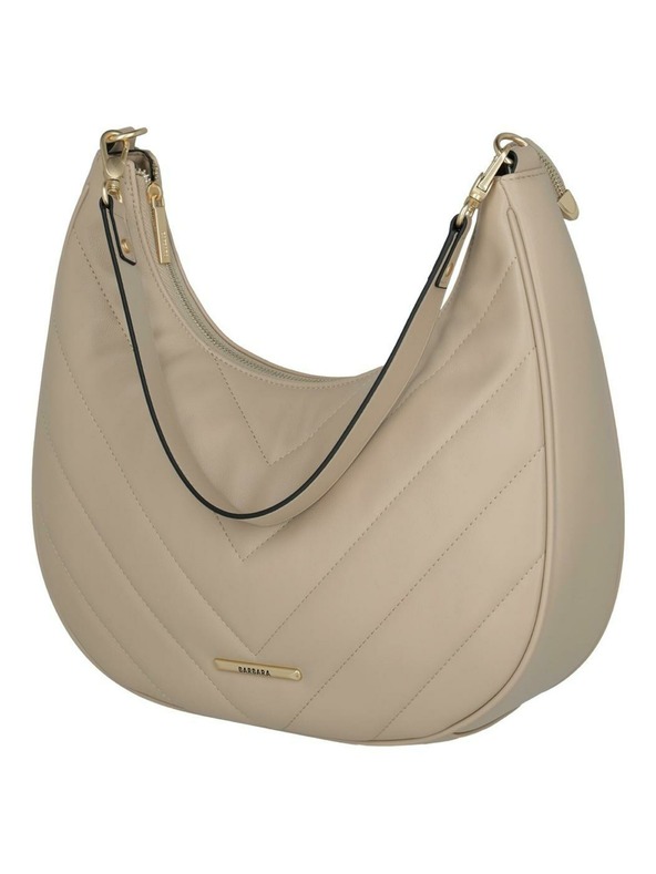 Travelite Handtasche Travelite BARBARA Cozy Hobo Bag Sand