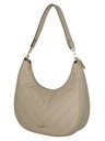 Travelite Handtasche Travelite BARBARA Cozy Hobo Bag Sand