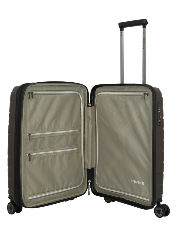 Travelite Reisekoffer Travelite Air Base S exp Coffee
