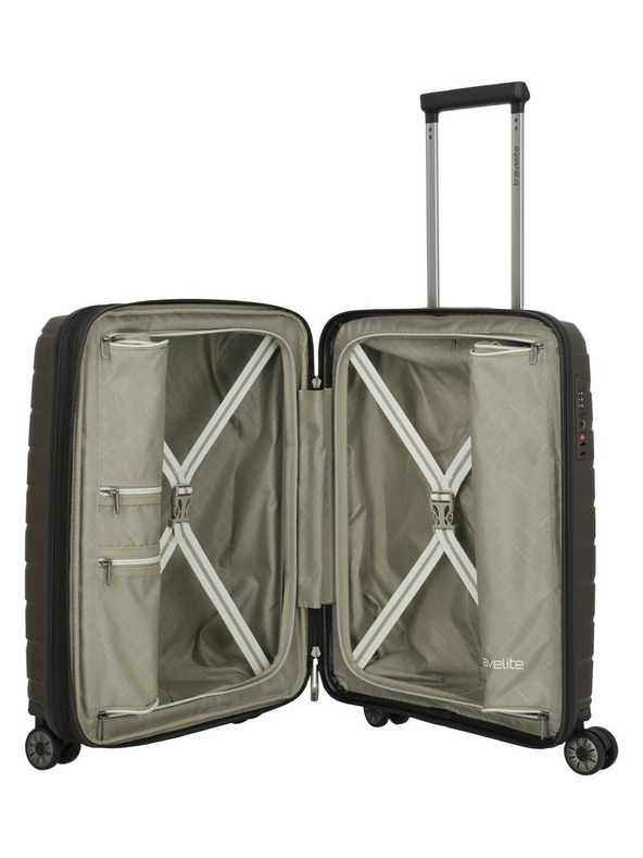 Travelite Reisekoffer Travelite Air Base S exp Coffee