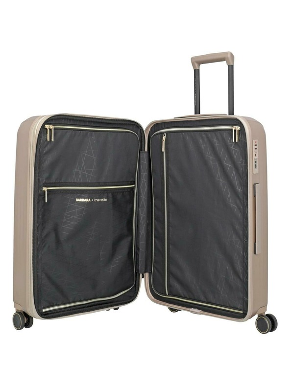 Travelite Reisekoffer Travelite BARBARA Novelty M Satin Nude