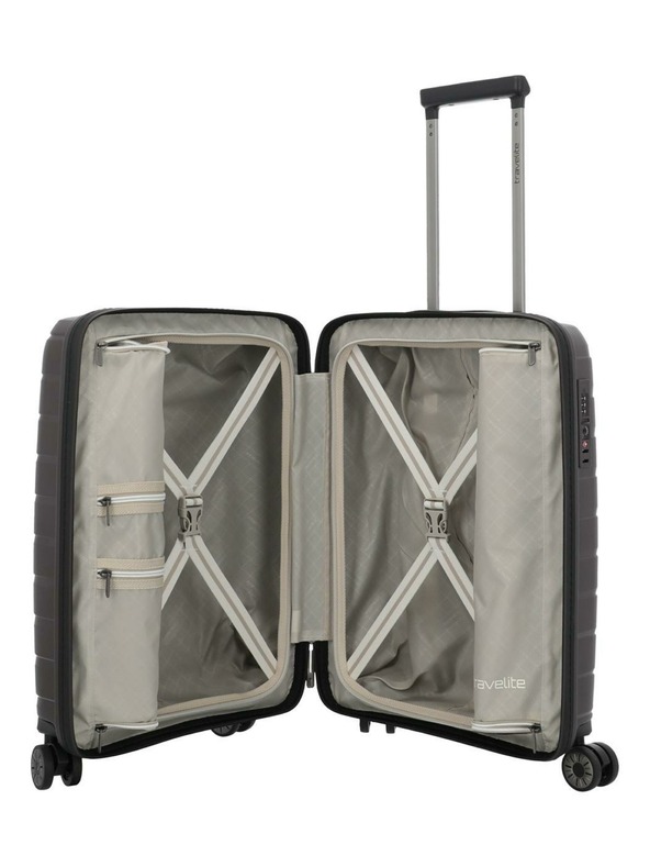 Travelite Reisekoffer-Set Travelite Air Base S,M,L Coffee