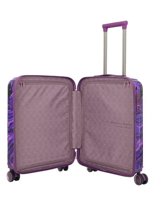 Travelite Reisekoffer Travelite Lascana Edition S Purple Swirl