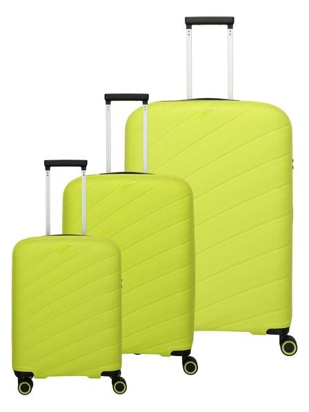 Travelite Reisekoffer-Set Travelite Burano S,M,L Apfelgrün