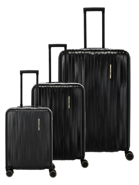 Travelite Reisekoffer-Set Travelite BARBARA Novelty S,M,L Schwarz