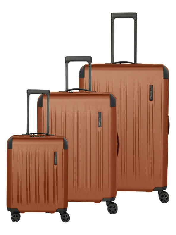 Travelite Reisekoffer-Set Travelite Dynamiic S,M,L Kupfer