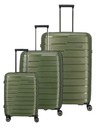 Travelite Reisekoffer-Set Travelite Air Base S,M,L Olive