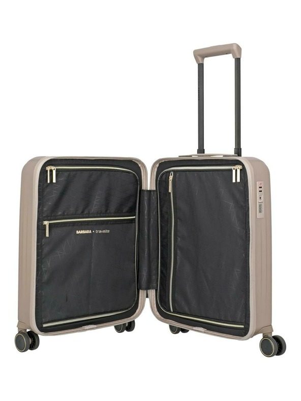 Travelite Reisekoffer-Set Travelite BARBARA Novelty S,M,L Satin Nude