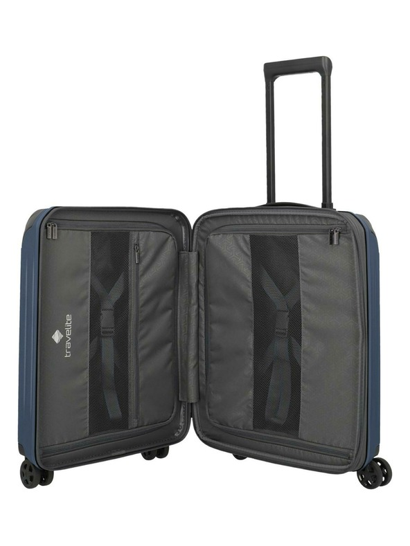 Travelite Reisekoffer-Set Travelite Dynamiic S,M,L erweiterbar Jeansblau