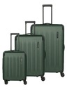 Travelite Reisekoffer-Set Travelite Dynamiic S,M,L erweiterbar Grün