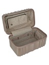 Travelite Kosmetiktasche Travelite Paros Beauty Case Cappuccino