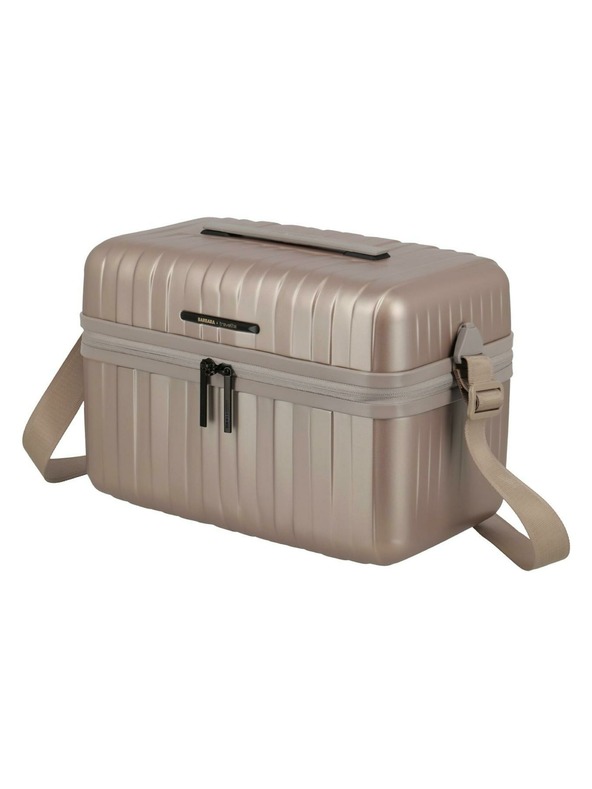 Travelite Kosmetiktasche Travelite BARBARA Novelty Beauty Case Satin Nude