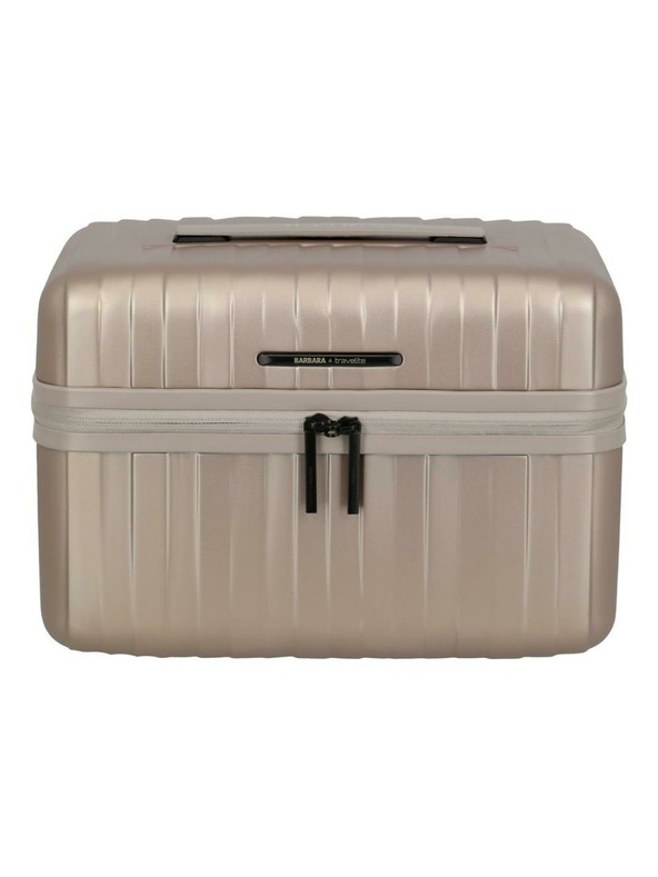 Travelite Kosmetiktasche Travelite BARBARA Novelty Beauty Case Satin Nude