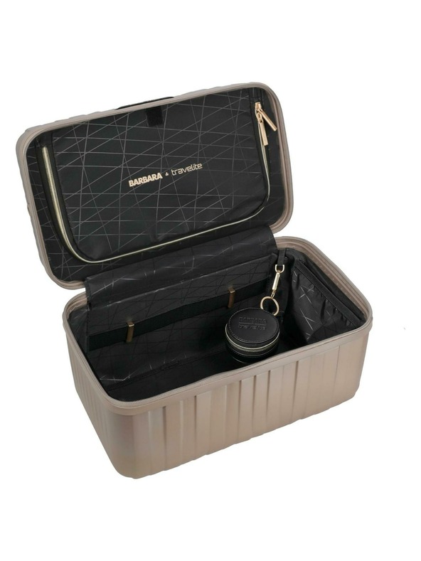Travelite Kosmetiktasche Travelite BARBARA Novelty Beauty Case Satin Nude